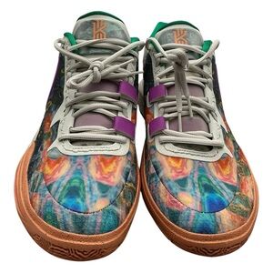 Nike Kyrie 8 Sneakers Circle Of Life Unreleased Bone Orange Green NEW DQ3840-001